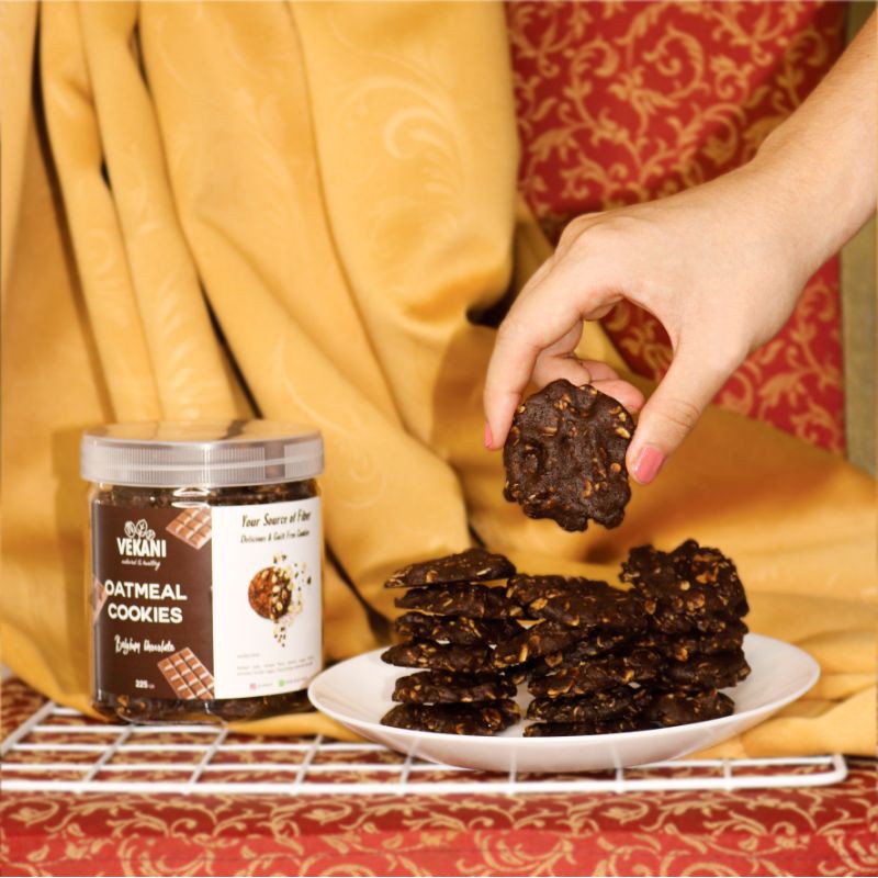 

Belgium Chocolate OATMEAL COOKIES by VEKANI 225gr