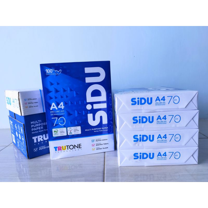 

Kertas HVS SIDU A4 70 gsm
