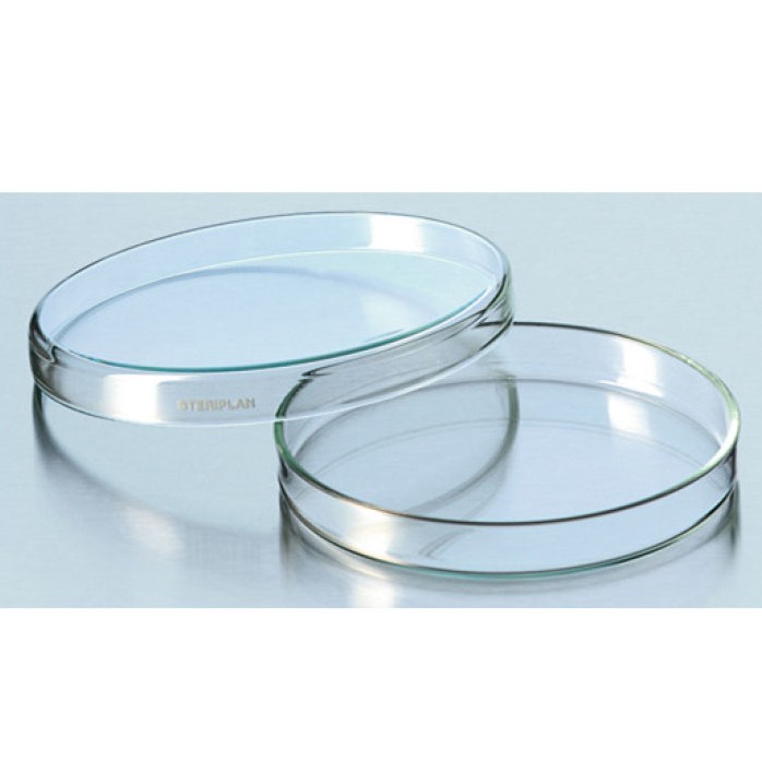PETRI DISH 150mm OD150x25mm STERIPLAN Cawan Petri Soda Lime Glass DURAN