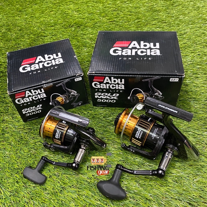 ABU GARCIA GOLD MAX 2000-5000SPINNING REEL BELUM POWER HANDLE