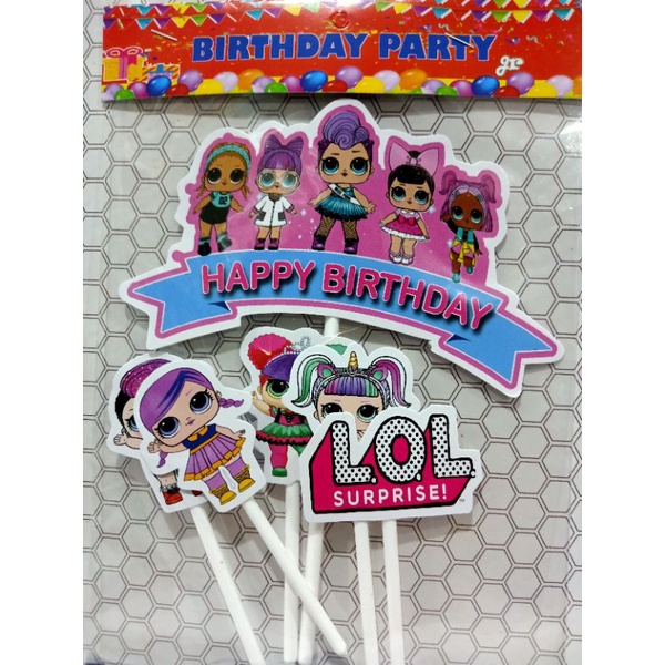 

HIASAN KUE ULTAH LUCU GAMBAR KARTUN LOL