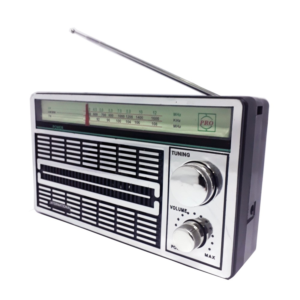 Radio International F 4250 Model Jadul AM FM Portable Radio