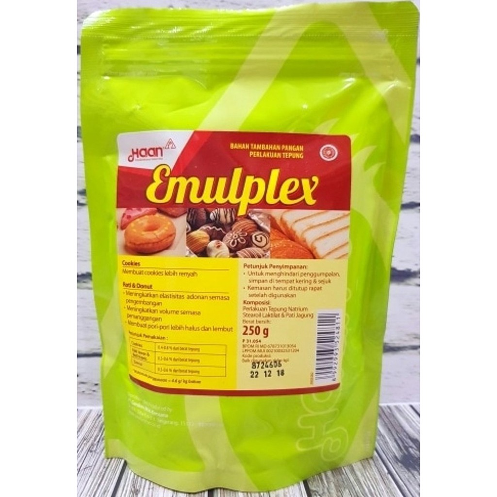 Haan Emulplex 250 Gr Emplex Perenyah Kue Kering Cookies Shopee Indonesia