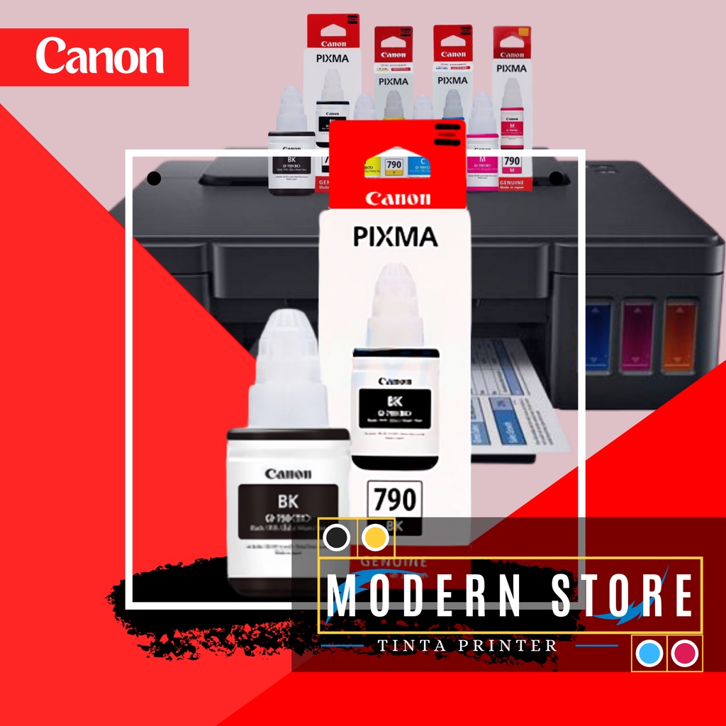 Tinta printer canon pixma 790 BLACK SERIES G1010 G2010 G1000 G2000 G3000 G4000 G3010 G4010