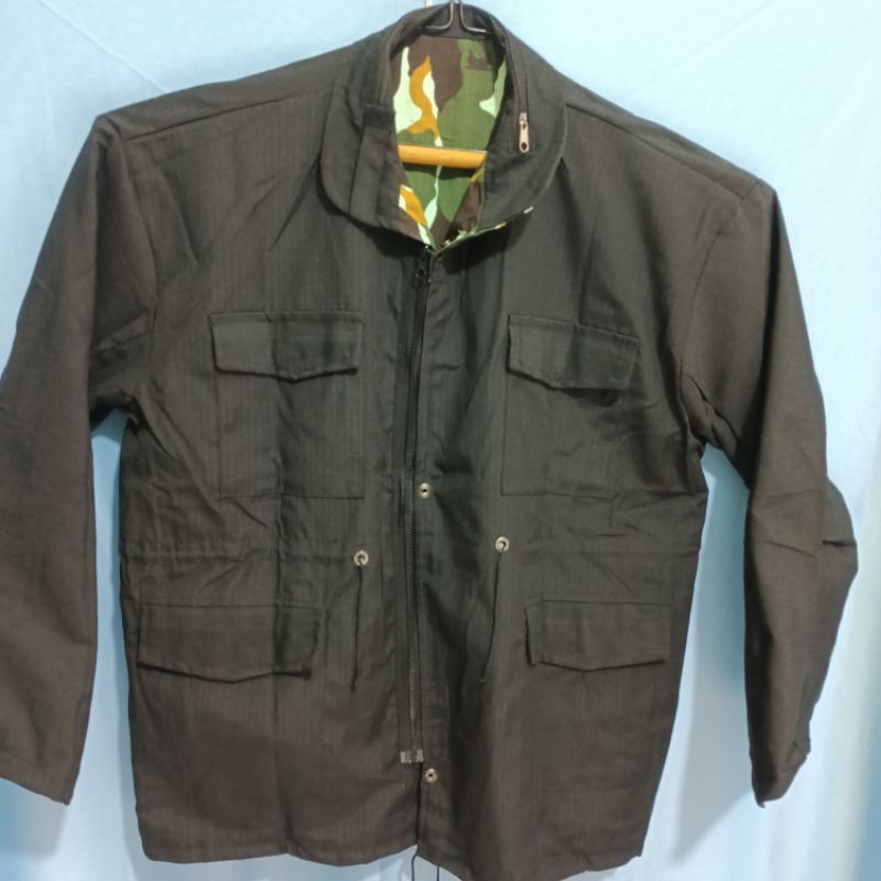 JAKET LORENG BRIMOB/ BOLAK BALIK/ UKRN L.Xl.XXL
