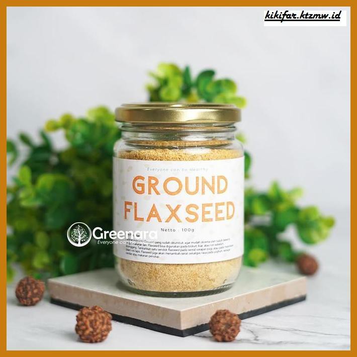 

Makanan-Kering- Ground Flaxseed 100Gr / Flaxseed Bubuk -Aneka.