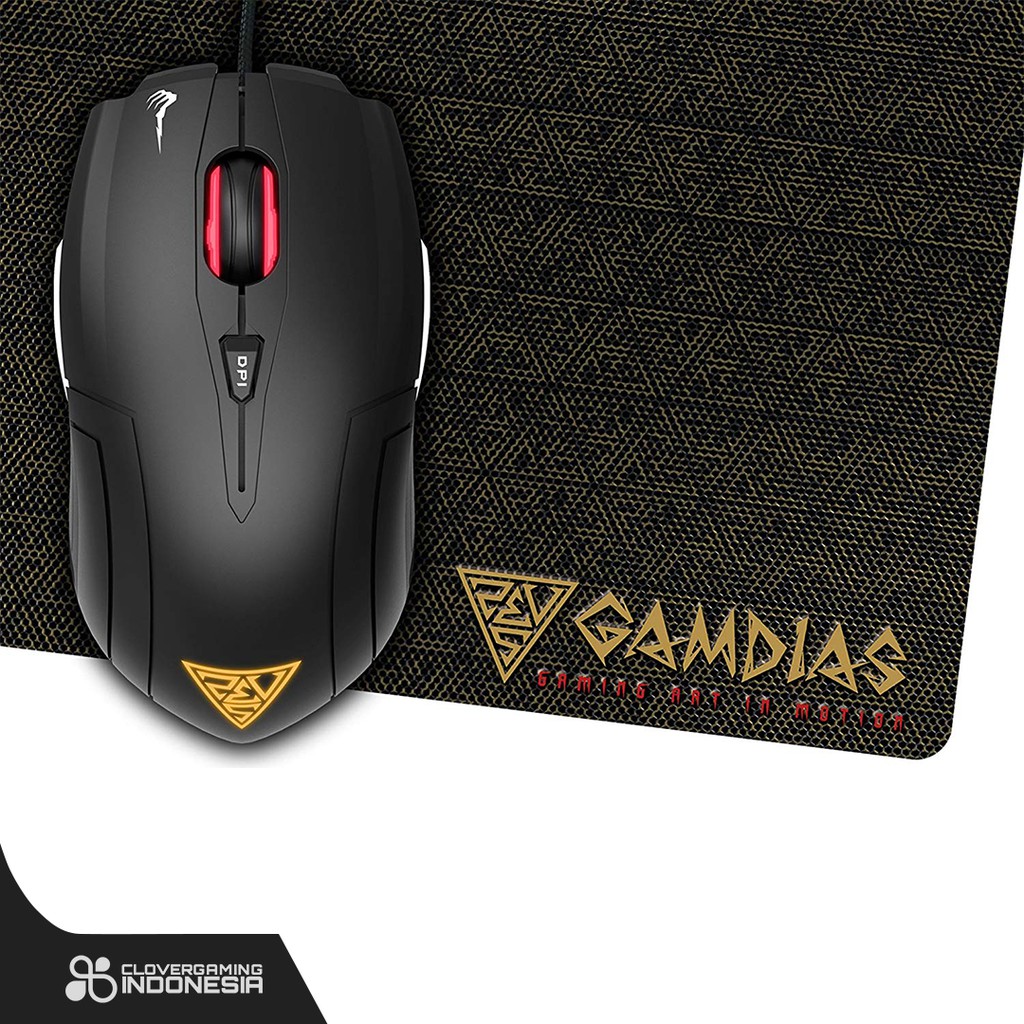 Gamdias Bundle - Combo Demeter E1 Mouse Mousepad Gaming