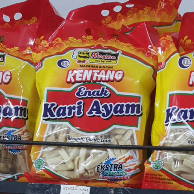 Mogidon kentang kari ayam