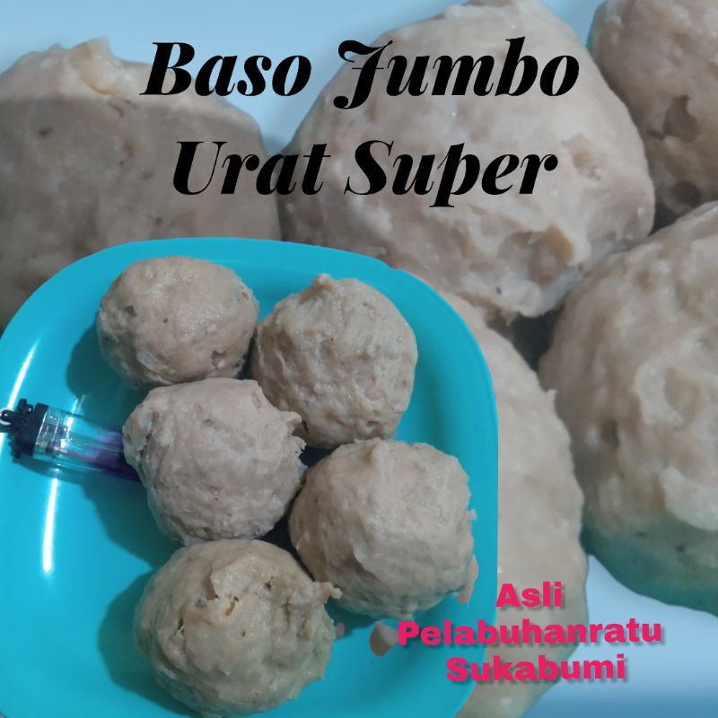 

Baso Ikan Urat Jumbo Asli Palabuhanratu Sukabumi
