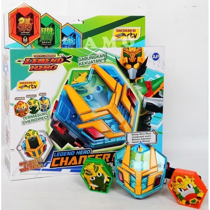 LEGEND HERO CHARGER DX 303110 - MAINAN JAM TANGAN LEGEND HERO