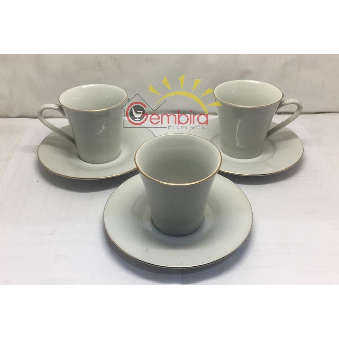 CANGKIR PC SANGO POLOS 57501 PUTIH PER LUSIN