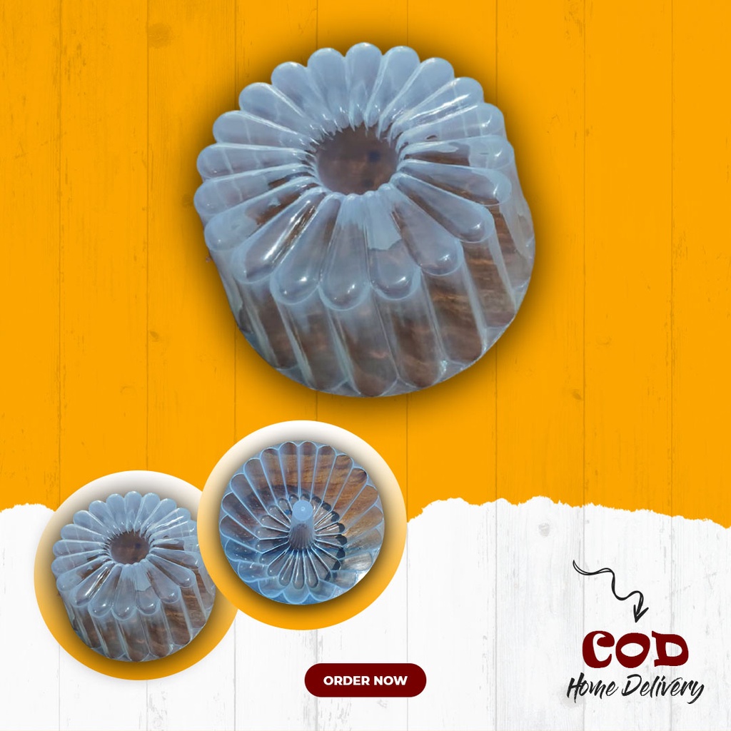 Loyang Cetakan Puding Agar Agar Coklat Kue Bolu Kukus Pudding Ager Jelly Plastik Karakter Unik