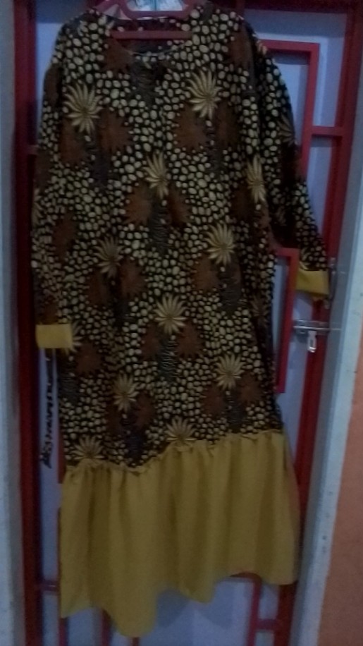 Maura Couple - Sania Ruffle Batik Couple Jumbo Ori Ndoro Jowi Dnt Garansi Termurah Shopee - Solo