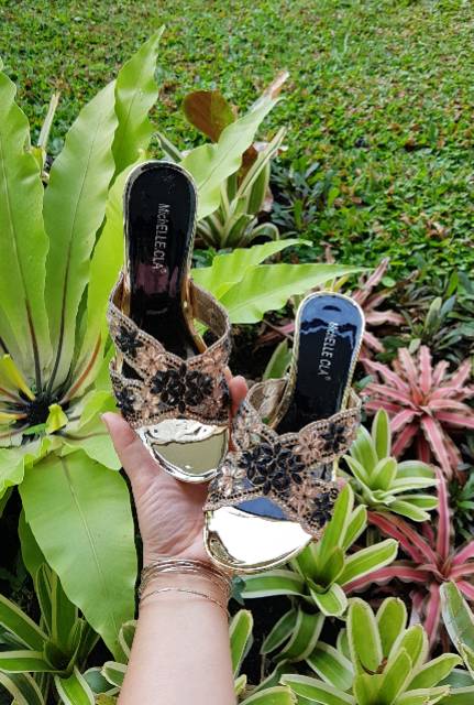 Sandal pesta wanita import