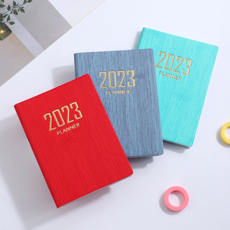 2021 A7 2022 Planner English Version Agenda Notebook Journal  Diary Agenda For Students School Office Supplies