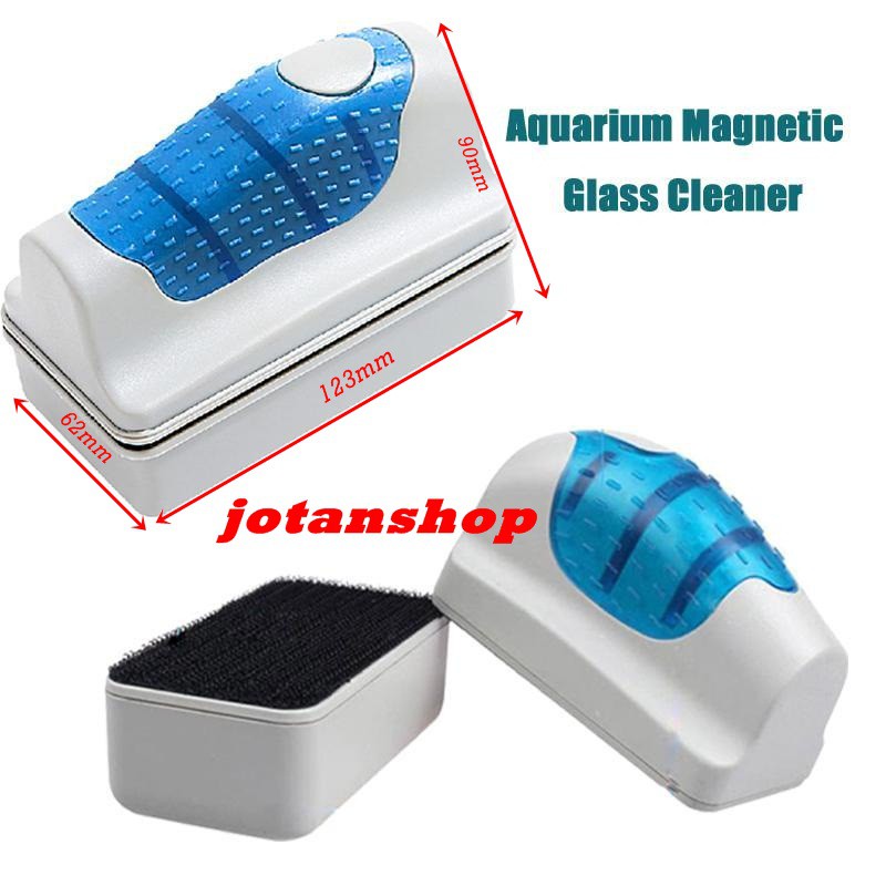 magnetic brush extra large XL magnet pembersih kaca aquarium aquascape