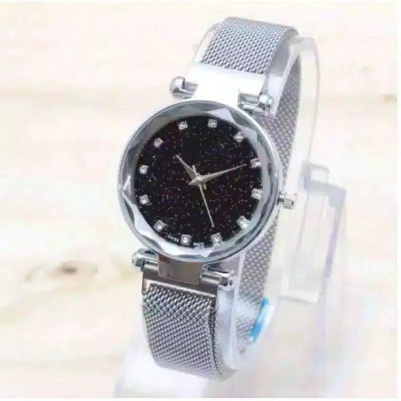 Jam wanita Rantai magnet-Silver