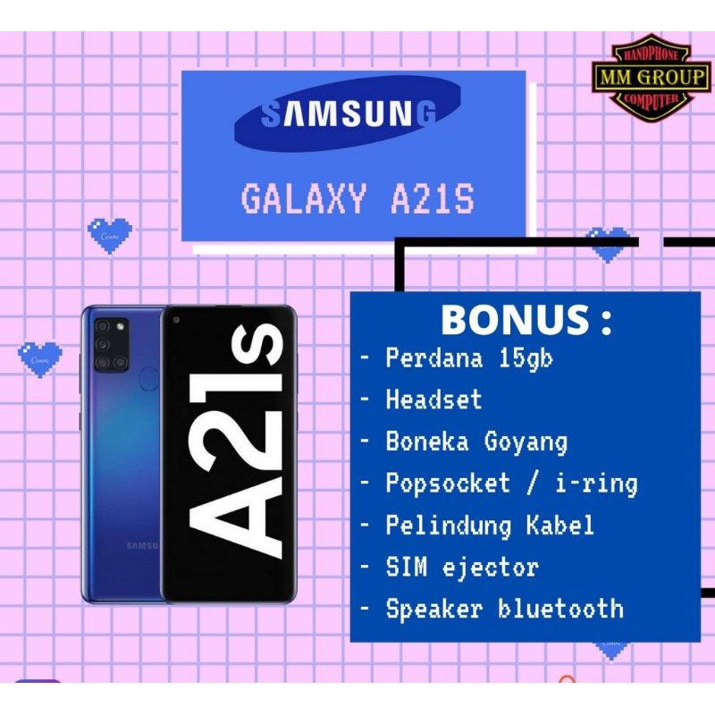 HP SAMSUNG GALAXY A21S RAM 6/128GB