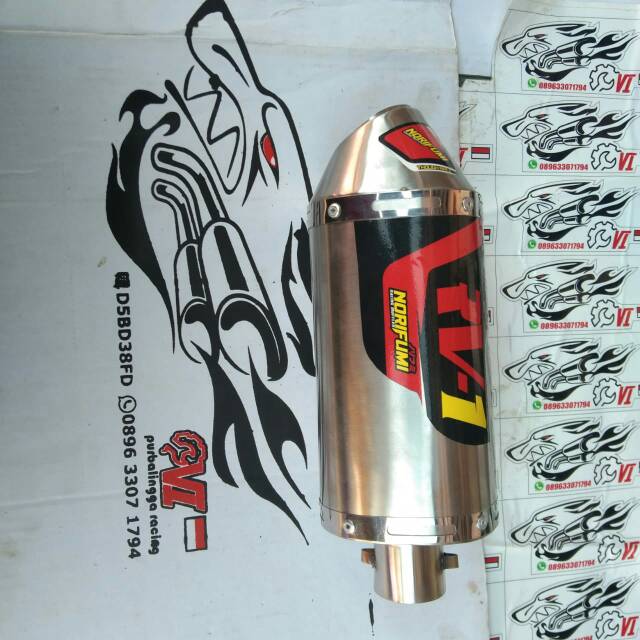 KNALPOT RV-1 KLX-D TRACKER