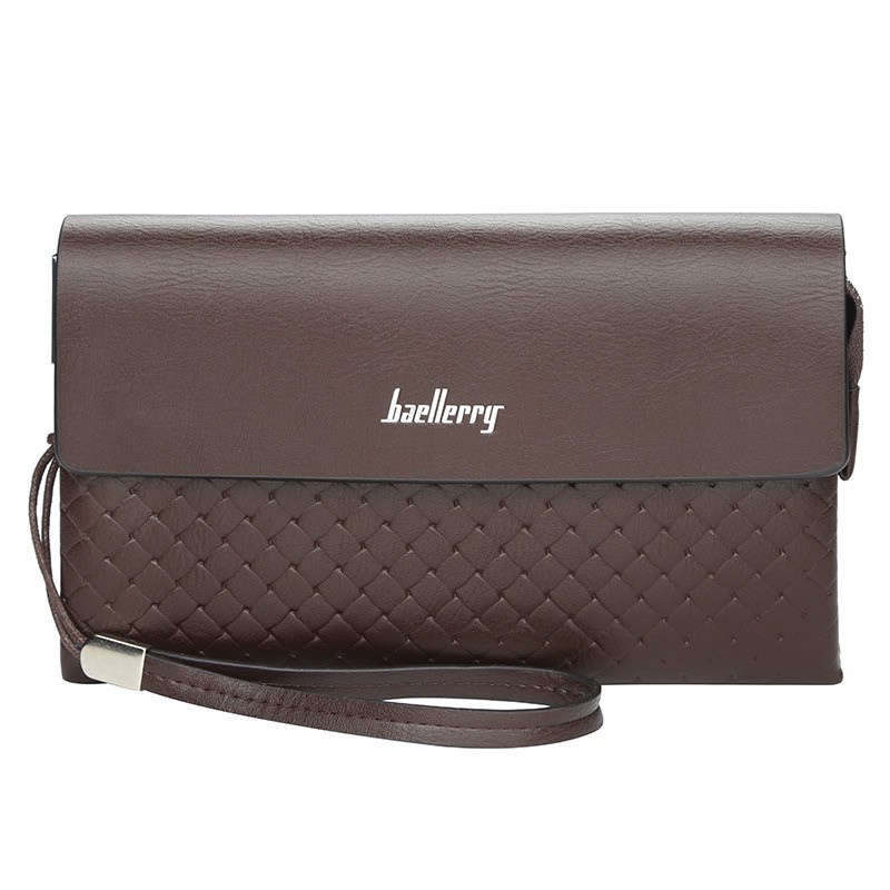 BAELLERRY A418-21 Clutch Pria Wanita Bahan Kulit PU Leather Premium WATCHKITE WKOS