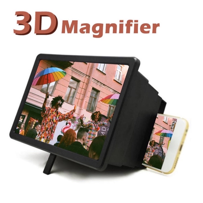 Layar Pembesar HP F2 3D  - Enlarged Screen F2 3D - Kaca Pembesar Layar HP - Kaca HP - Layar Pembesar