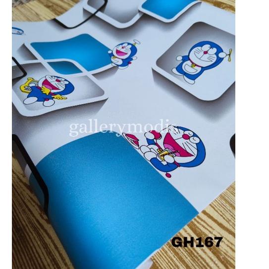 ☻ BISA WALLPAPER DINDING BERKUALITAS GH167 DORAEMON 3 D ➴