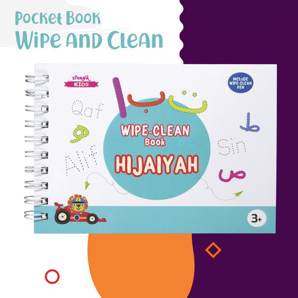 POCKET BOOK ACTIVITY WIPE CLEAN SERIES BUKU EDUKASI ANAK BELAJAR