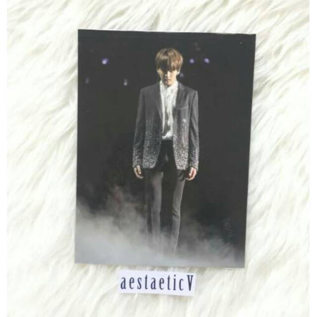 BTS Wings Tour DVD Blu-ray Postcard V/Taehyung Suga Jungkook