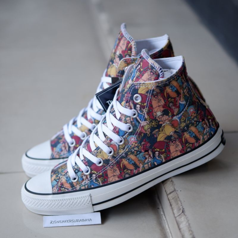 One Piece x Converse Chuck Taylor 100th Hi