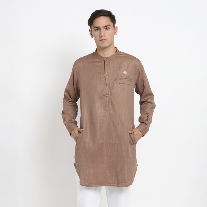 Baju Koko Kurta Pakistan Hisyam Lengan Panjang Art 393