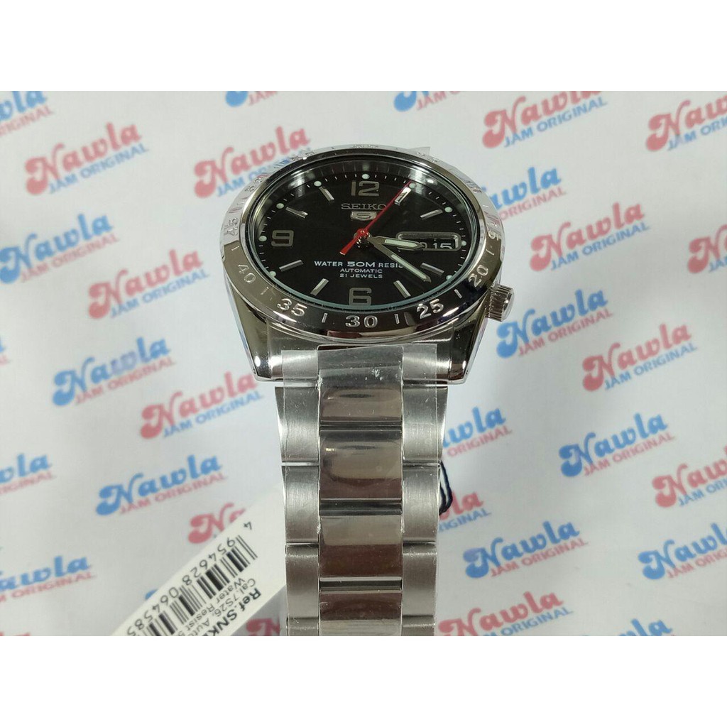 Seiko 5 SNKE13K1 Automatic Black Dial | Jam Pria SNKE13