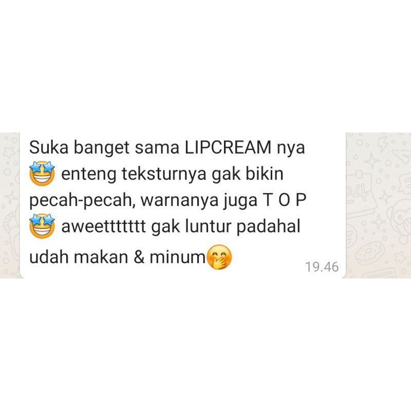 [BPOM] Lip Cream Vanila || muslimahbeautycare