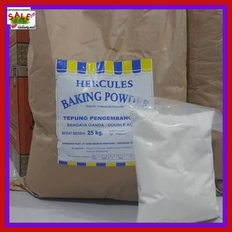 

DERPOWBAKING- GRAB GOJEK ONLY BAKING POWDER HERCULES 25KG (1ZAK) -ASLIII.