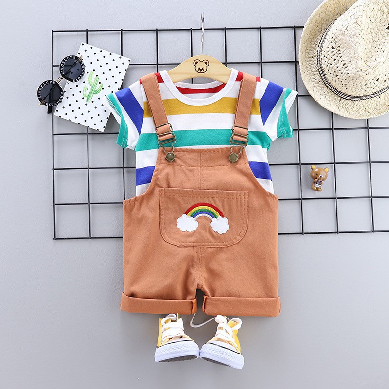 HappyOliver ANSOP KINDERLAND EBV Baju Anak Laki Laki Perempuan Import Model Jumpsuit Overal