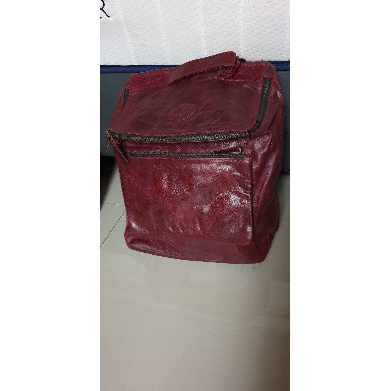 tas kulit abekani BP05L BPL wine kulo like new