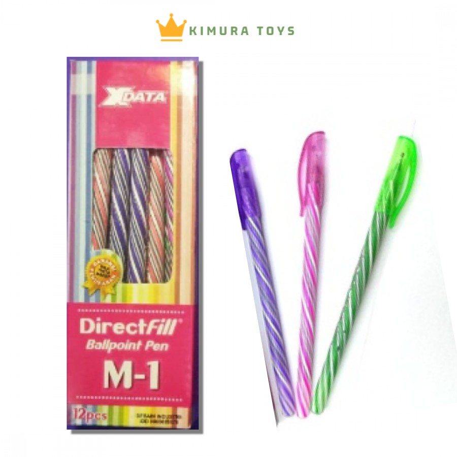 

Bolpoin XData M-1 Hitam Pack