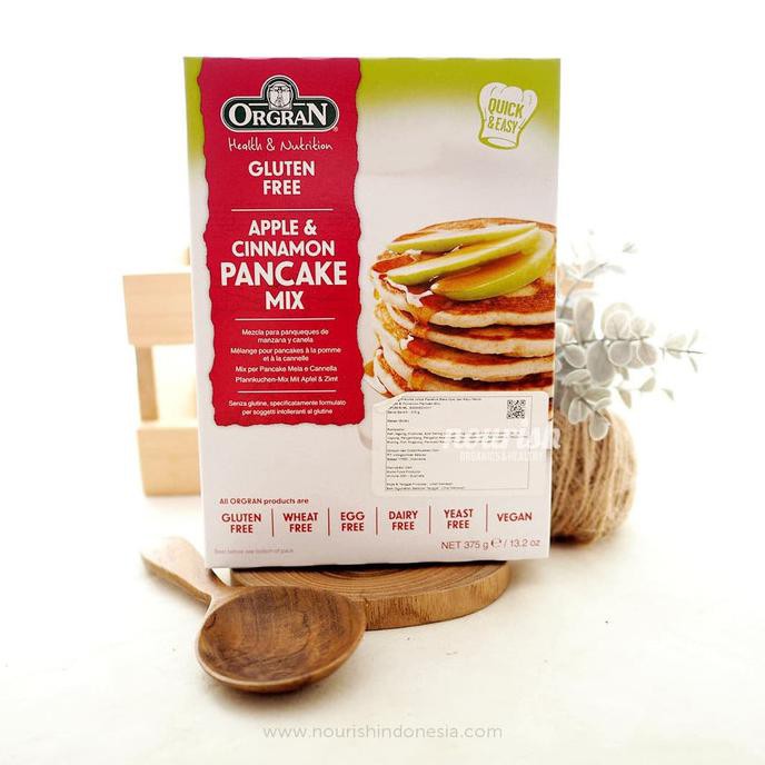 

Orgran, Apple & Cinnamon Pancake Mix (375 Gr)