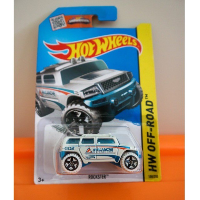 Hot Wheels Rockster-White