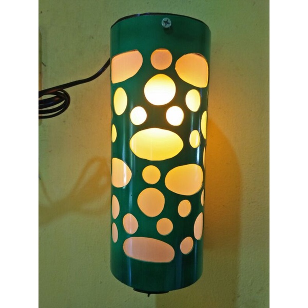 Lampu Hias PVC dari Pipa Paralon, handmade