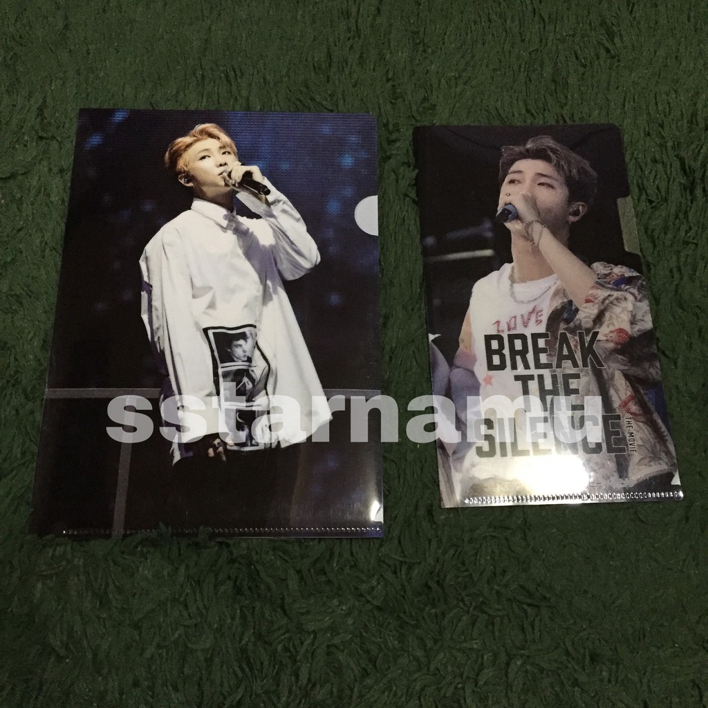BTS CLEAR FILE WINGS TOUR MASK CASE PERSONA RM NAMJOON