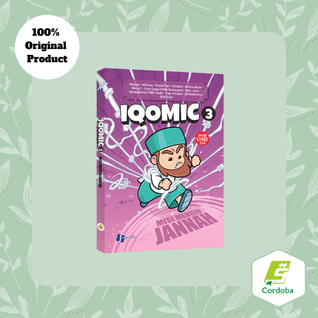 BUKU IQOMIC 3 : misi menuju jannah KOMIK anak islam