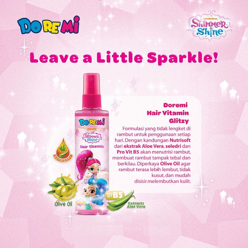 Doremi hair vitamin glitzy 100 ml