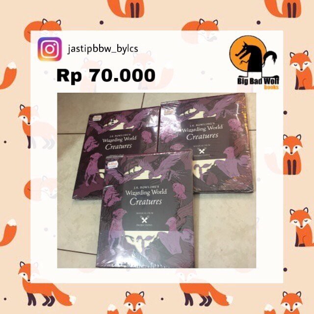 J.K. Rowling's Wizarding World: Magical Film Projections: Creatures - buku BBW - import