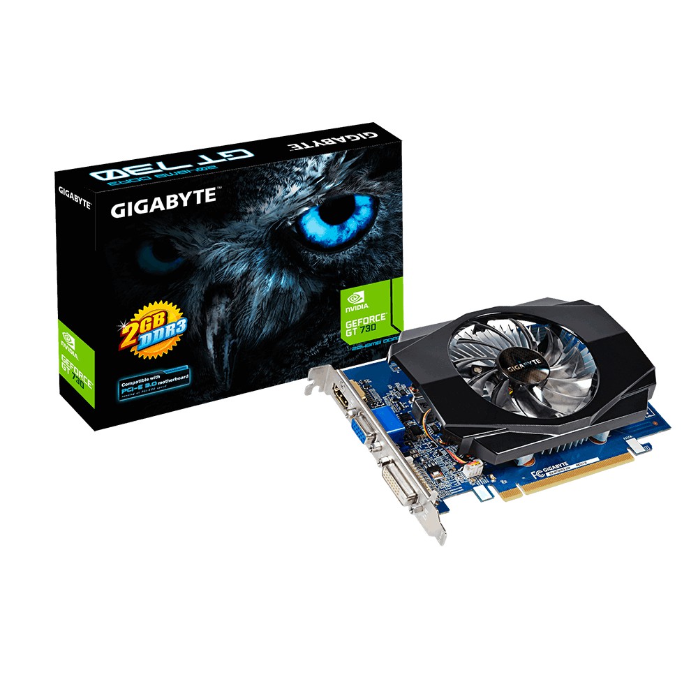 Gigabyte Geforce Gt 730 2gb Gddr3 Vga Gt730 Ddr3 Shopee Indonesia