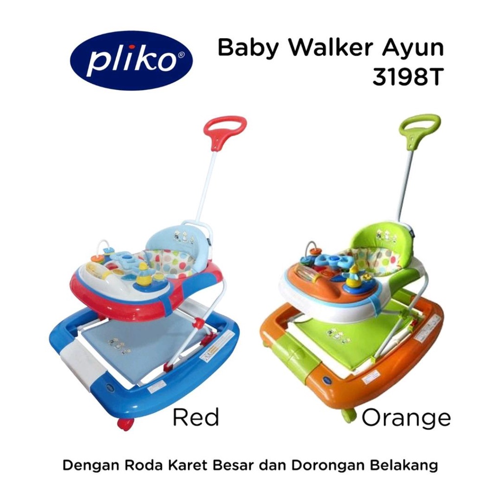 PLIKO BABY WALKER 3198T / BABY WALKER