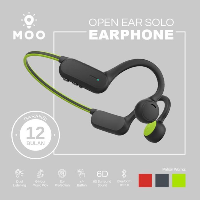 Earphone | Open Ear Solo Air Conduction Headphone - Bluetooth5.0 Waterproof
