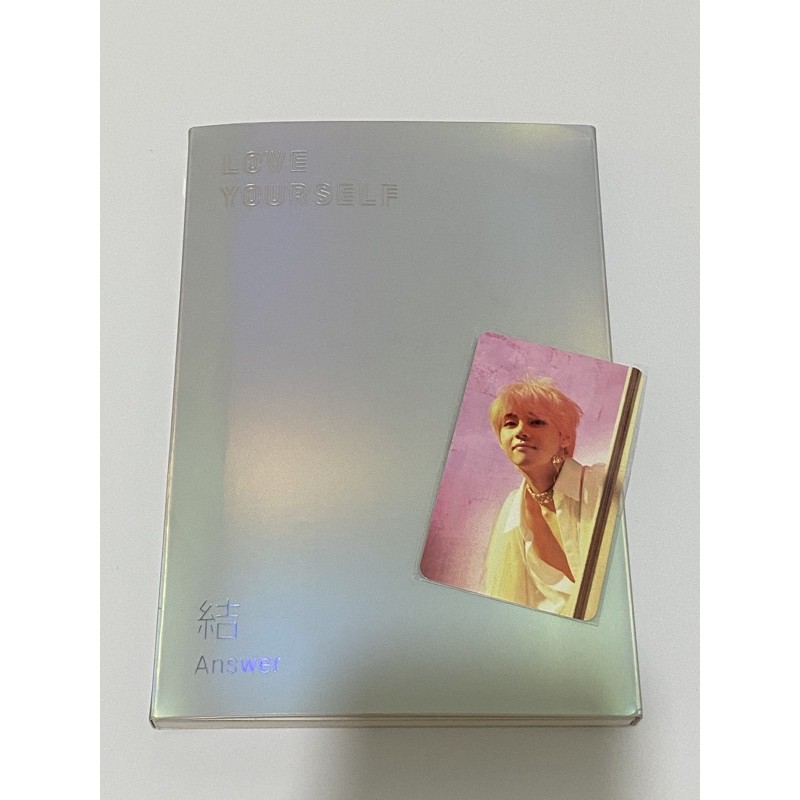 BTS ALBUM - ANSWER FULLSET with V TAEHYUNG PHOTOCARD - V TAEHYUNG PC