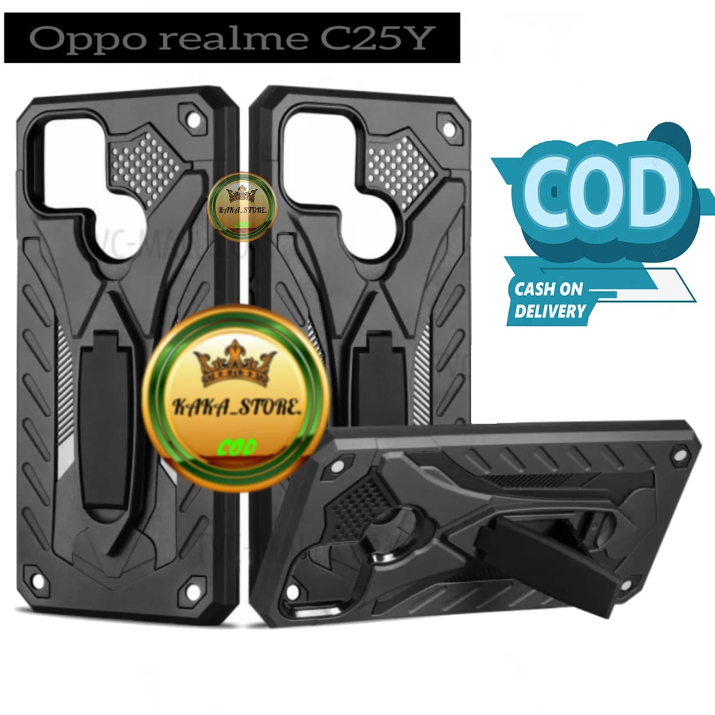 CASING REALME C25Y Casing/Hardcase Phantom Robot Kick Standing