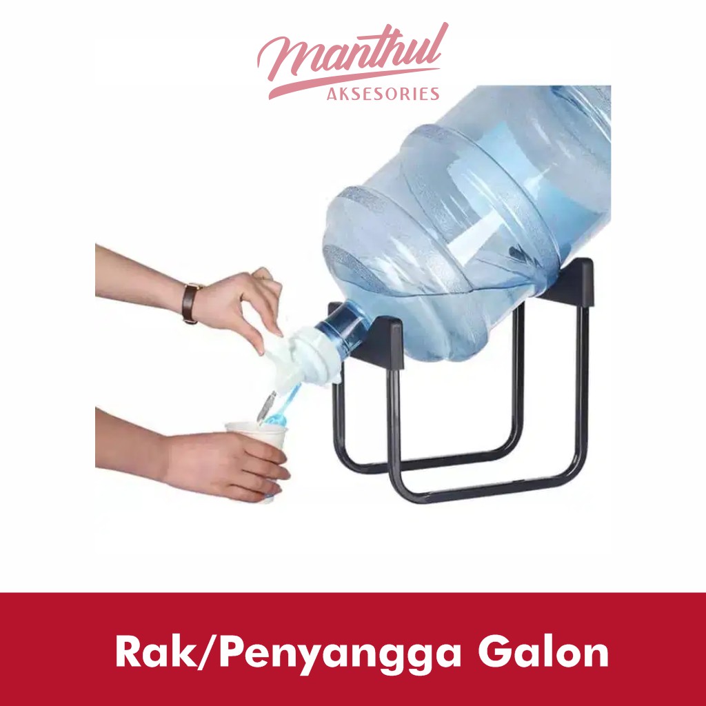 Rak Penyangga Galon Air dengan Kran