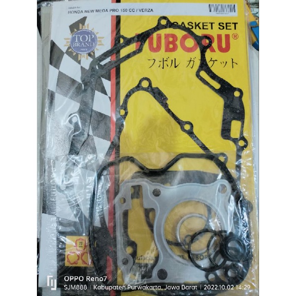 gasket set / full set megapro new / verza